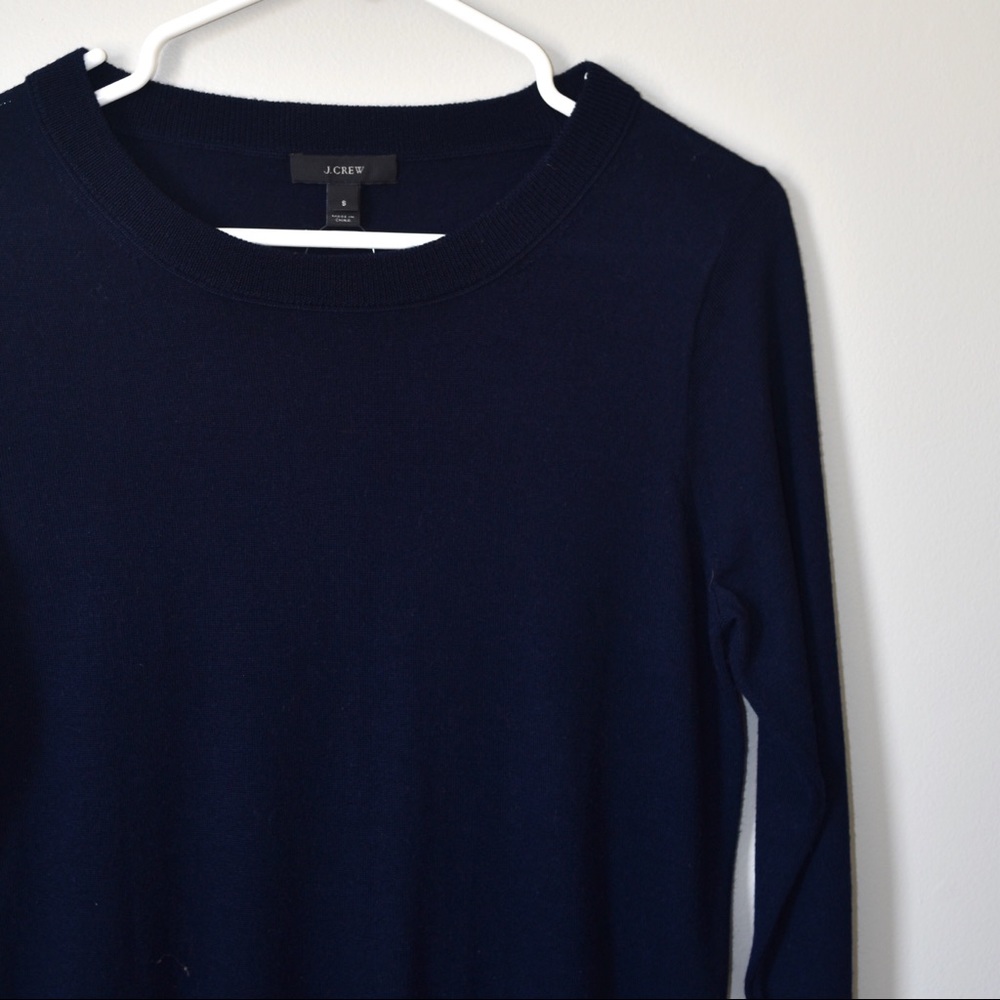 Jcrew Navy Blue Sweater - S